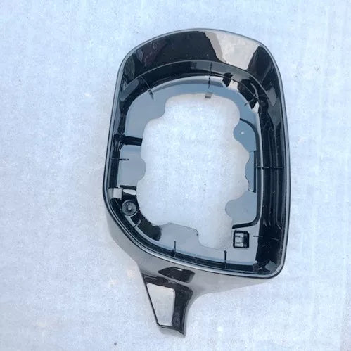 Glossy Side Mirror Frame for Hyundai SantaFe III IX45 2013-2018 Holder 2015 2014 Santa Fe replace Rearview shiny black Auto part