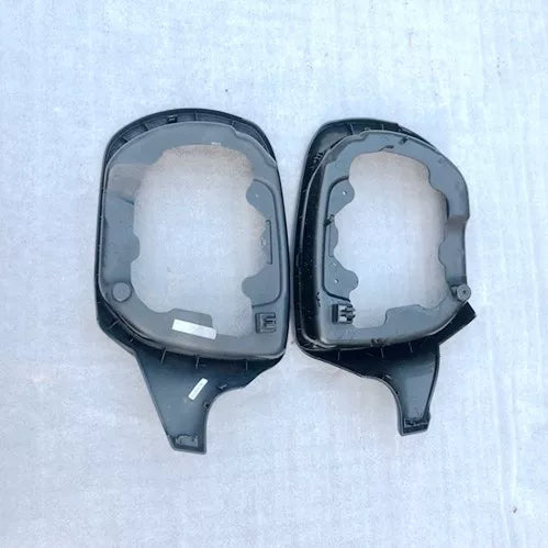 Glossy Side Mirror Frame for Hyundai SantaFe III IX45 2013-2018 Holder 2015 2014 Santa Fe replace Rearview shiny black Auto part