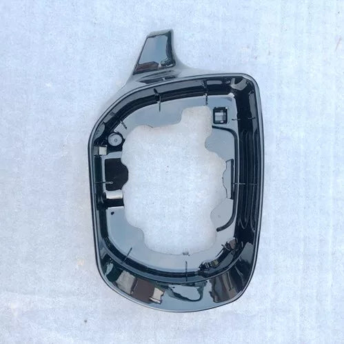 Glossy Side Mirror Frame for Hyundai SantaFe III IX45 2013-2018 Holder 2015 2014 Santa Fe replace Rearview shiny black Auto part