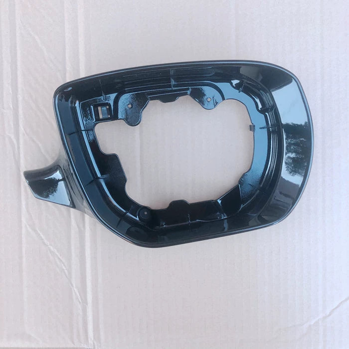 Glossy Side Mirror Frame for Hyundai SantaFe III IX45 2013-2018 Holder 2015 2014 Santa Fe replace Rearview shiny black Auto part