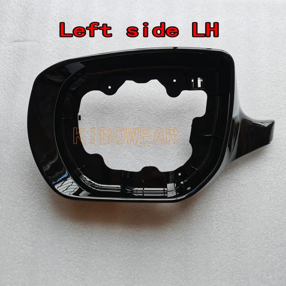 Glossy Side Mirror Frame for Hyundai SantaFe III IX45 2013-2018 Holder 2015 2014 Santa Fe replace Rearview shiny black Auto part