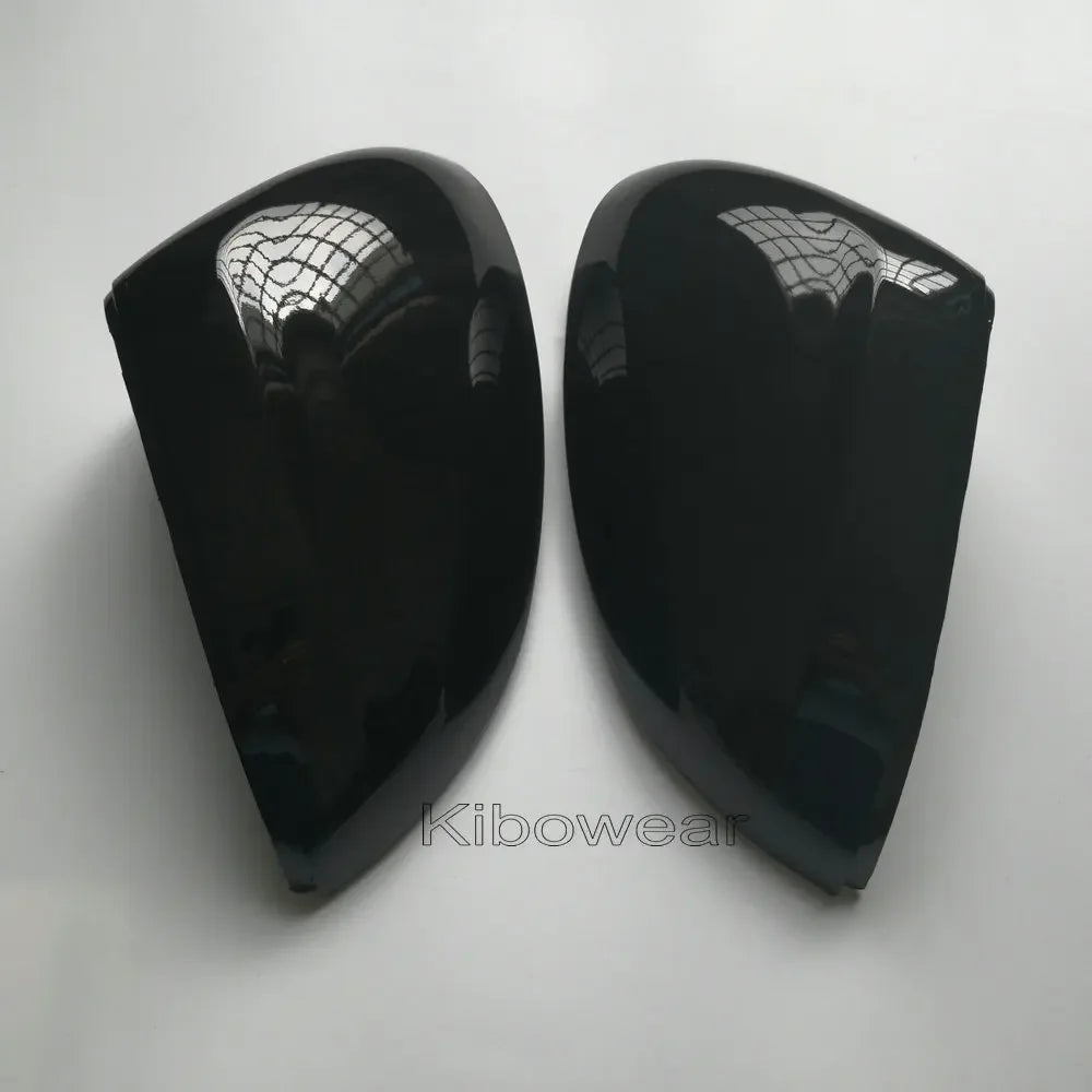 2pcs Black Side Mirror Cap for VW Passat B8 Arteon Caps 2016 2017 2018 2019 2020 Glossy Pearl Cover Variant Auto replace part