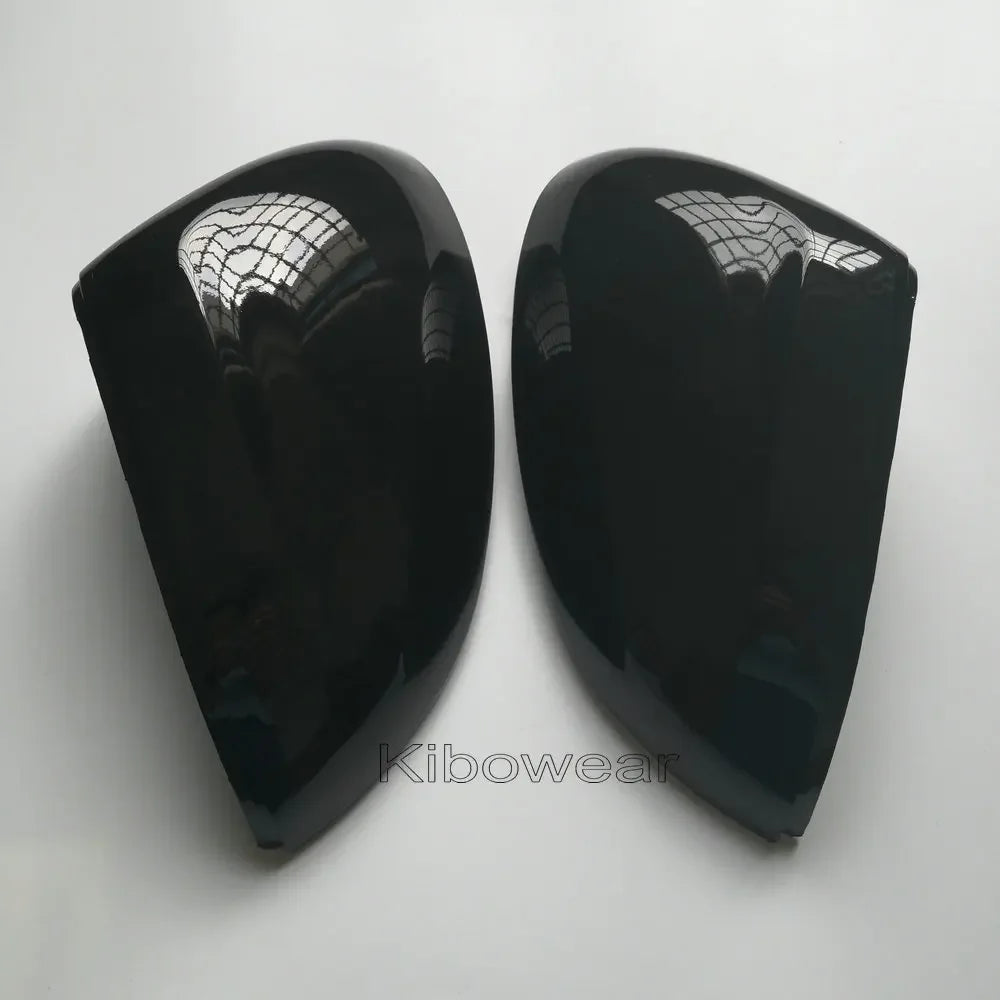 2pcs Black Side Mirror Cap for VW Passat B8 Arteon Caps 2016 2017 2018 2019 2020 Glossy Pearl Cover Variant Auto replace part