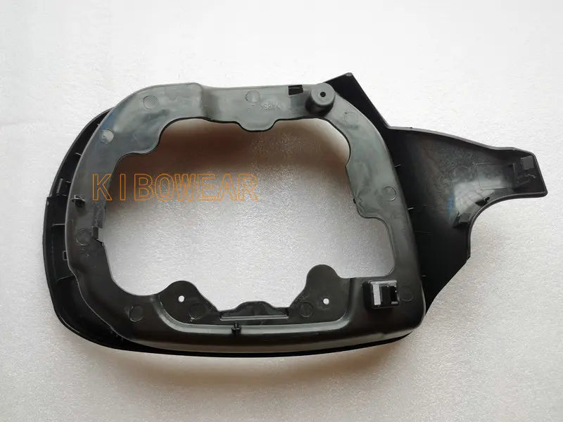 Glossy Side Mirror Frame for Hyundai SantaFe III IX45 2013-2018 Holder 2015 2014 Santa Fe replace Rearview shiny black Auto part