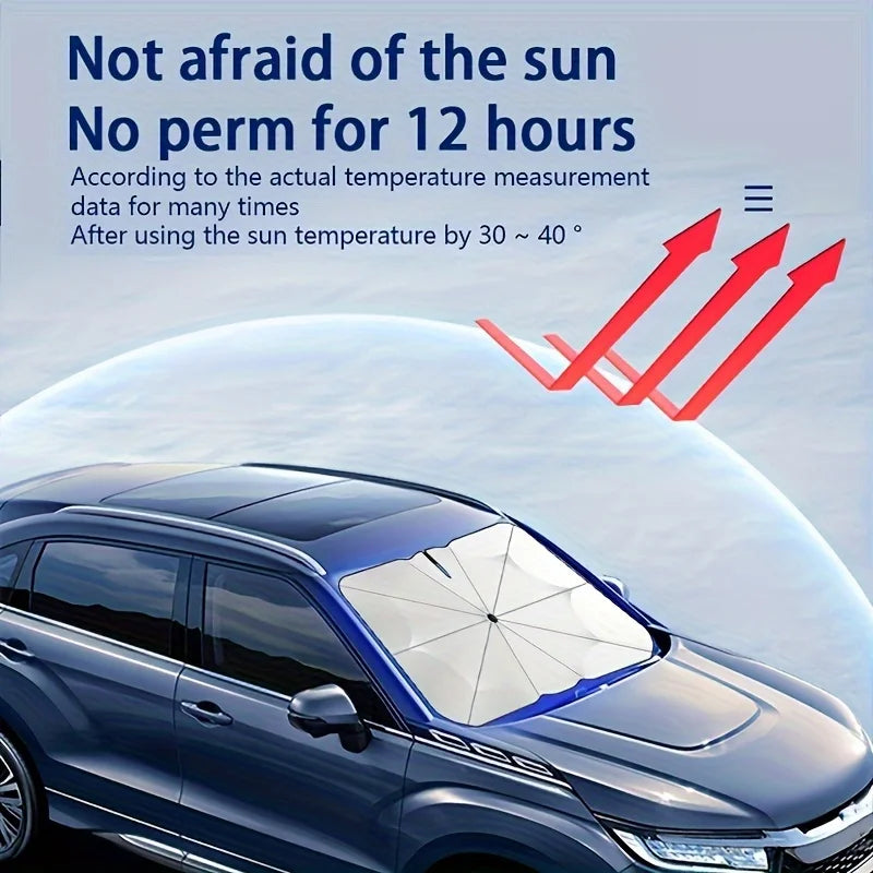 Multi Purpose Convenient Foldable Car Windshield Sunshades Interior Protechor Accessorie Part Auto Parasol Umbrella Front Covers