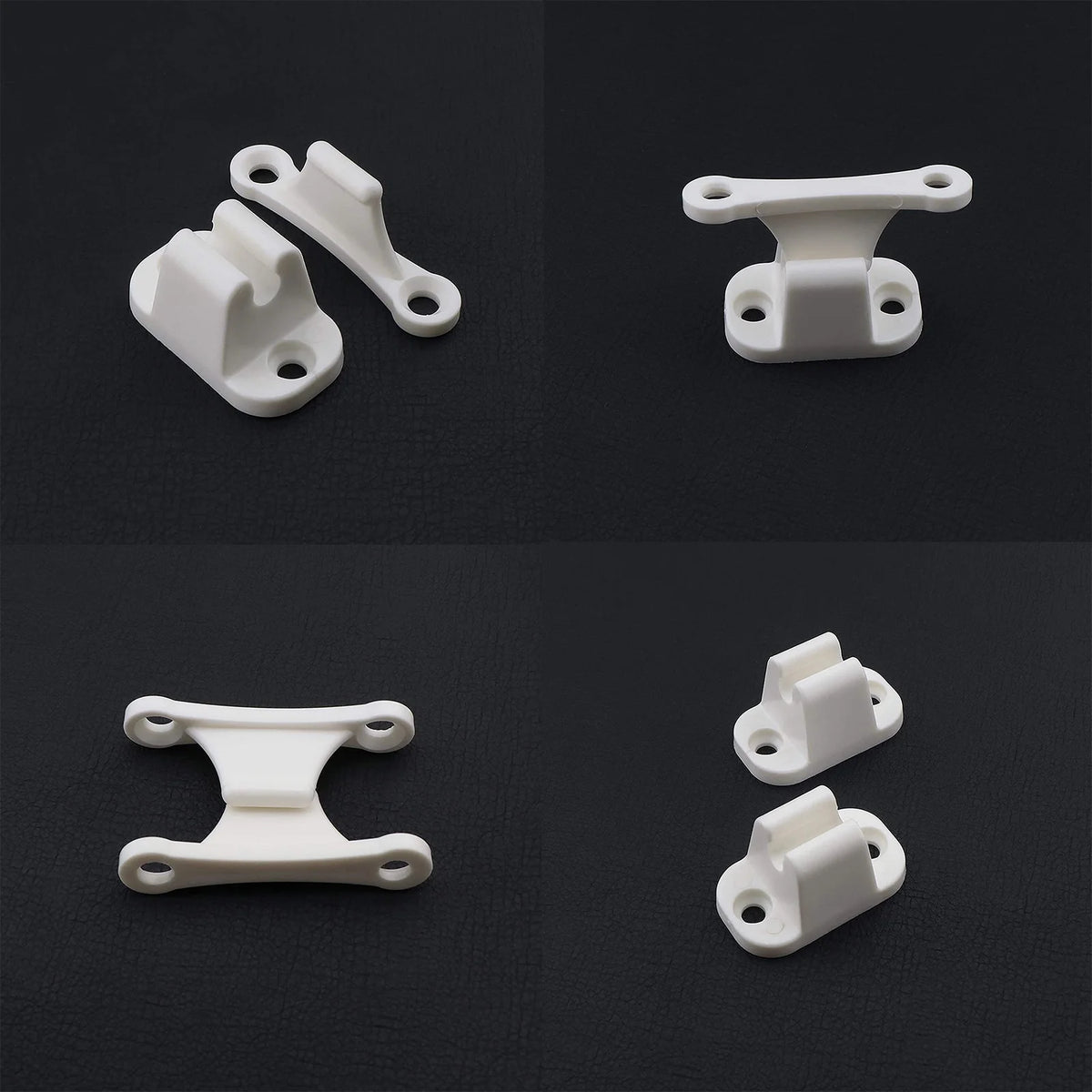 1set Auto Caravan Or Motorhome White Plastic Main Door Catch Campers Accessories Retainer Holder Door Retainer Catches Auto Part