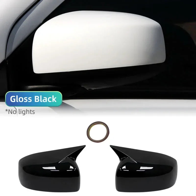For Mitsubishi Lancer X 10 EX EVO 2013-2016 Side Door Rearview Mirror Cover Trim Car Styling Accessories Auto Part