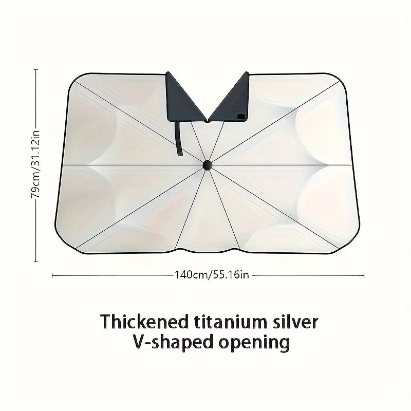 Multi Purpose Convenient Foldable Car Windshield Sunshades Interior Protechor Accessorie Part Auto Parasol Umbrella Front Covers