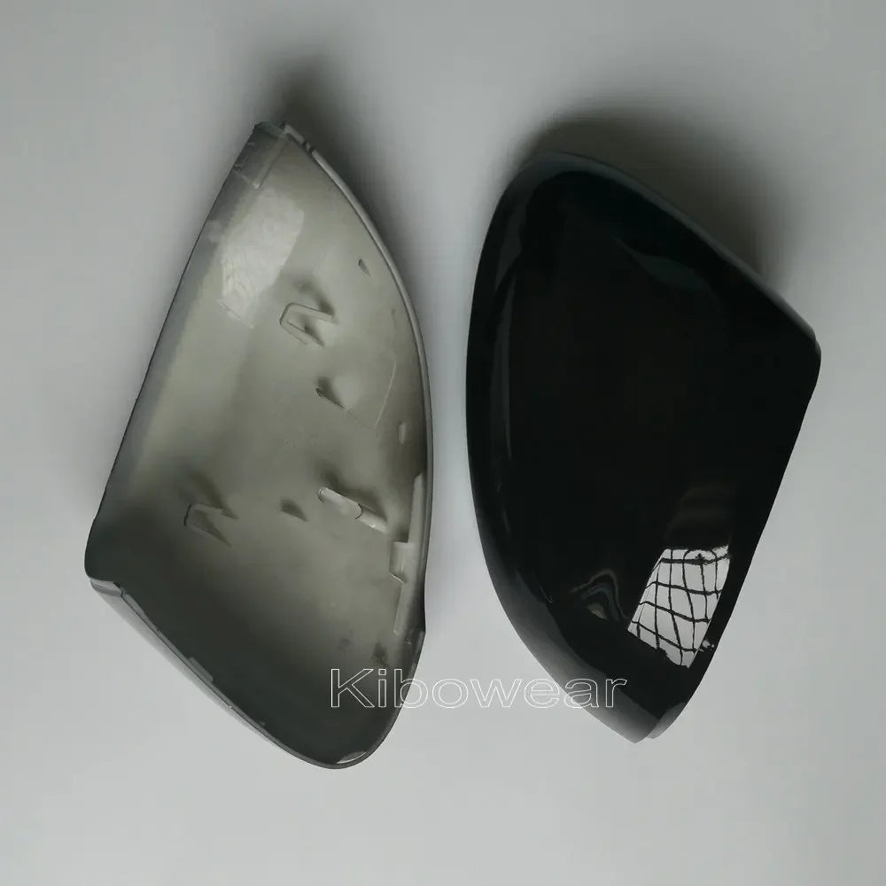 2pcs Black Side Mirror Cap for VW Passat B8 Arteon Caps 2016 2017 2018 2019 2020 Glossy Pearl Cover Variant Auto replace part