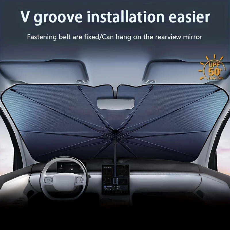Multi Purpose Convenient Foldable Car Windshield Sunshades Interior Protechor Accessorie Part Auto Parasol Umbrella Front Covers