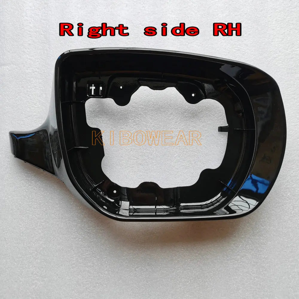 Glossy Side Mirror Frame for Hyundai SantaFe III IX45 2013-2018 Holder 2015 2014 Santa Fe replace Rearview shiny black Auto part