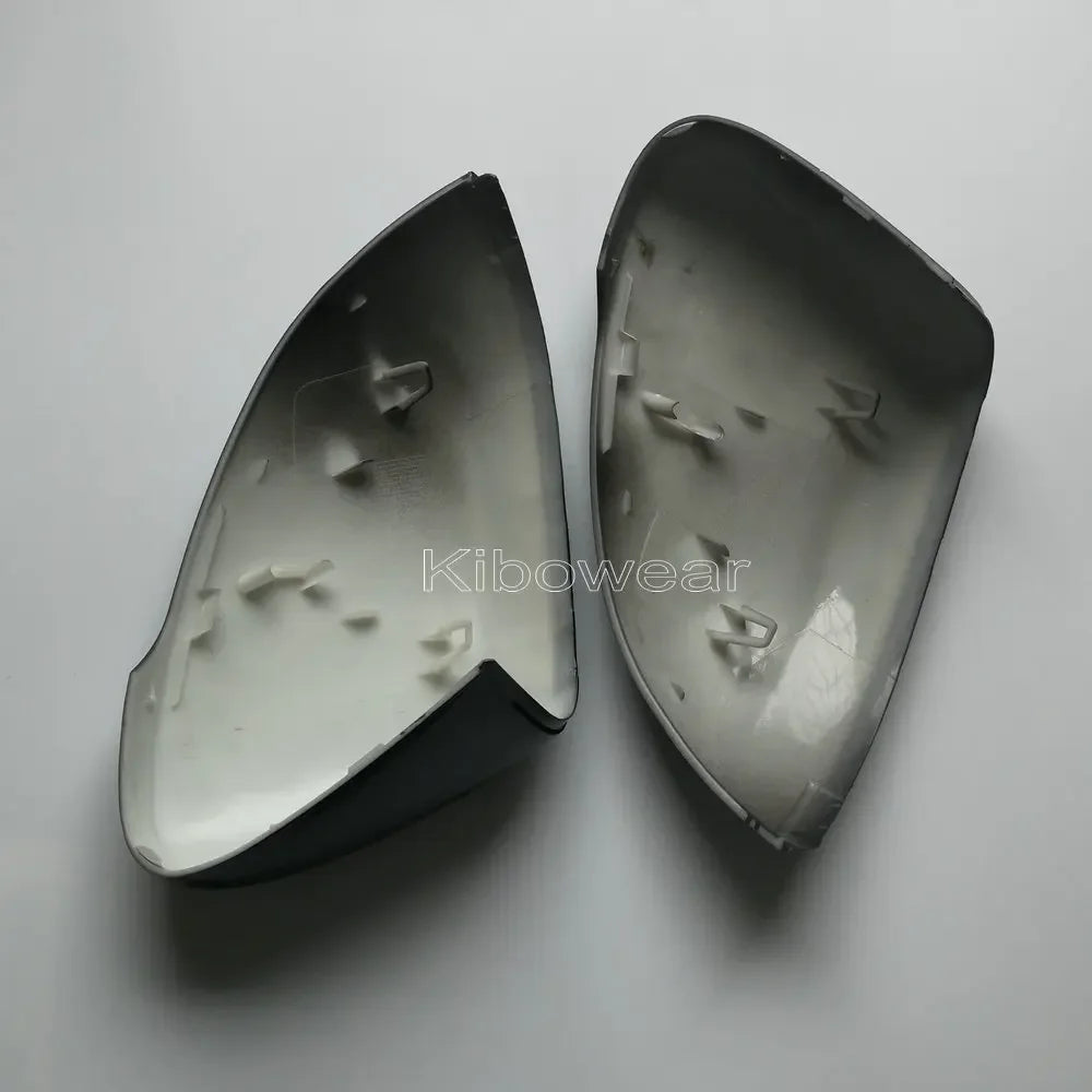 2pcs Black Side Mirror Cap for VW Passat B8 Arteon Caps 2016 2017 2018 2019 2020 Glossy Pearl Cover Variant Auto replace part