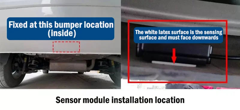 4/6 Pin Tailgate Modified Part Auto Kick Sensor Car Power Rear Door with Kick Sensor Upgrade Kit Car Accessories For Universal