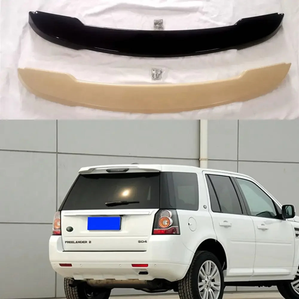 car styling 2007-2015 ABS Plastic Unpainted Primer Rear Trunk spoiler Wing protector For Land Rover Freelander 2 auto part