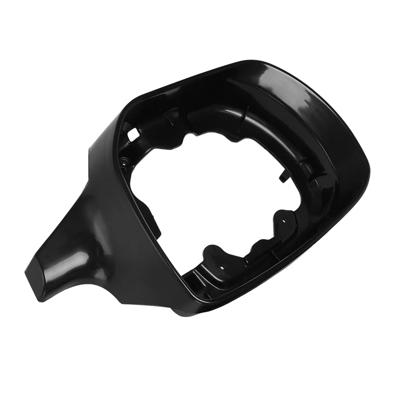 Glossy Side Mirror Frame for Hyundai SantaFe III IX45 2013-2018 Holder 2015 2014 Santa Fe replace Rearview shiny black Auto part