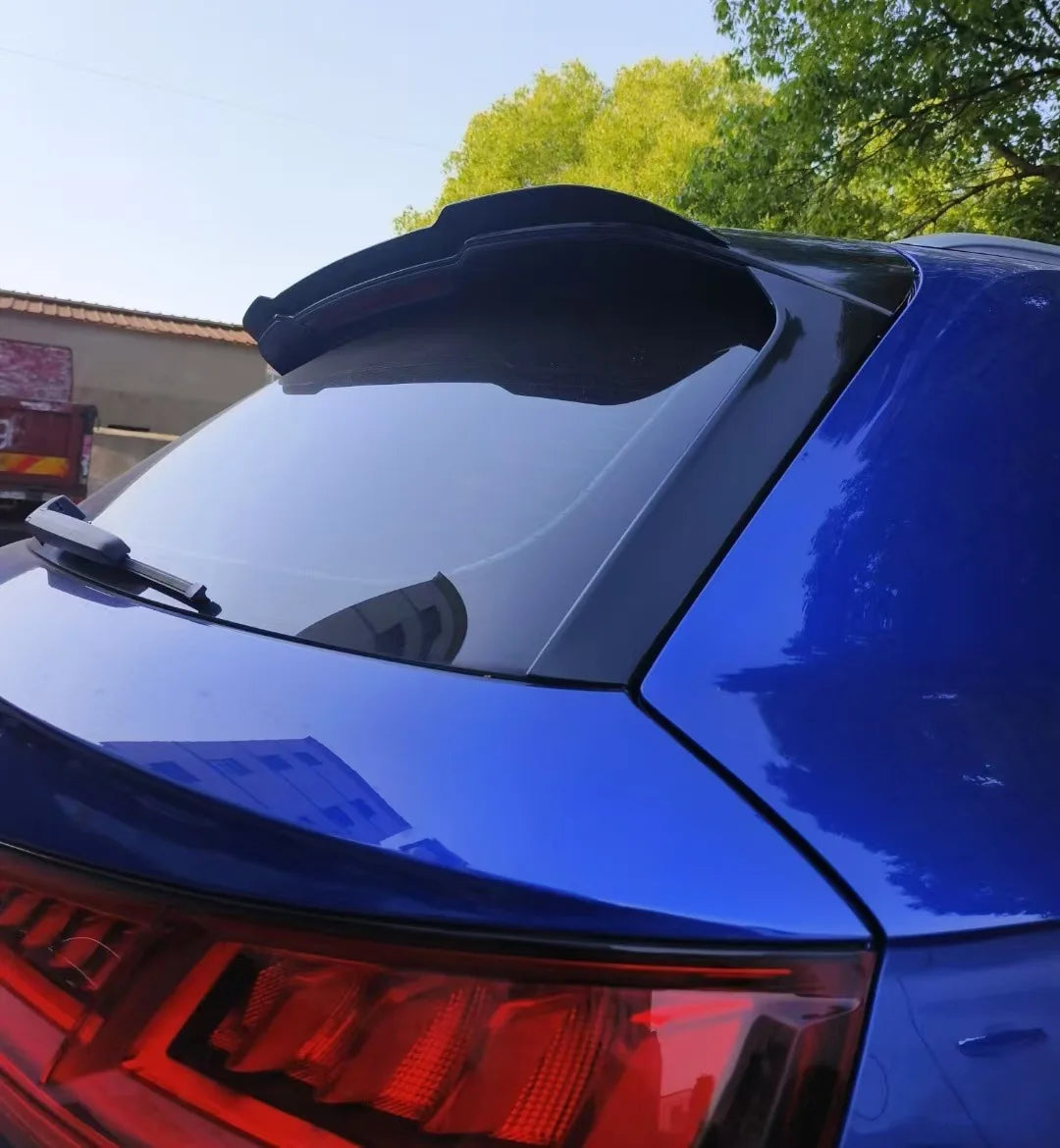 Car Rear Bumper Spoiler Lip for Audi Q5 S-line SQ5 MK2 2018-2024 Maxton Style Tail Trunk Roof Splitter Auto Part Body Kit Tuning