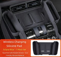 Auto Wireless Charging Silicone Pad Fit for BYD Leopard 5 2025 Modified Car Center Console Non-slip Storage Box Pad Upgrade Part
