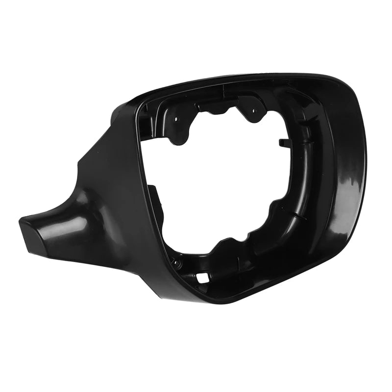 Glossy Side Mirror Frame for Hyundai SantaFe III IX45 2013-2018 Holder 2015 2014 Santa Fe replace Rearview shiny black Auto part
