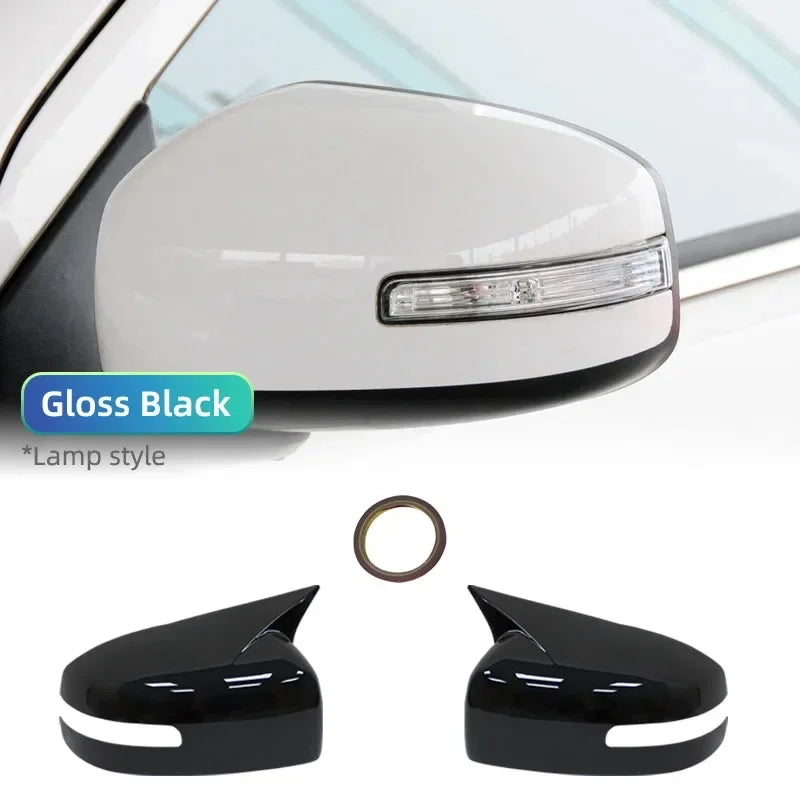 For Mitsubishi Lancer X 10 EX EVO 2013-2016 Side Door Rearview Mirror Cover Trim Car Styling Accessories Auto Part