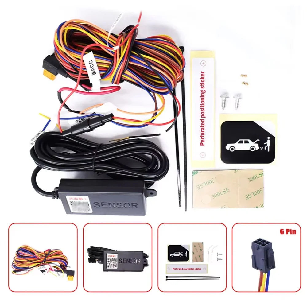4/6 Pin Tailgate Modified Part Auto Kick Sensor Car Power Rear Door with Kick Sensor Upgrade Kit Car Accessories For Universal